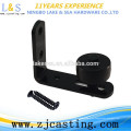 Black Bottom Guide Stay Roller ajustable para puerta de granero Hardware / Sliding Door Roller